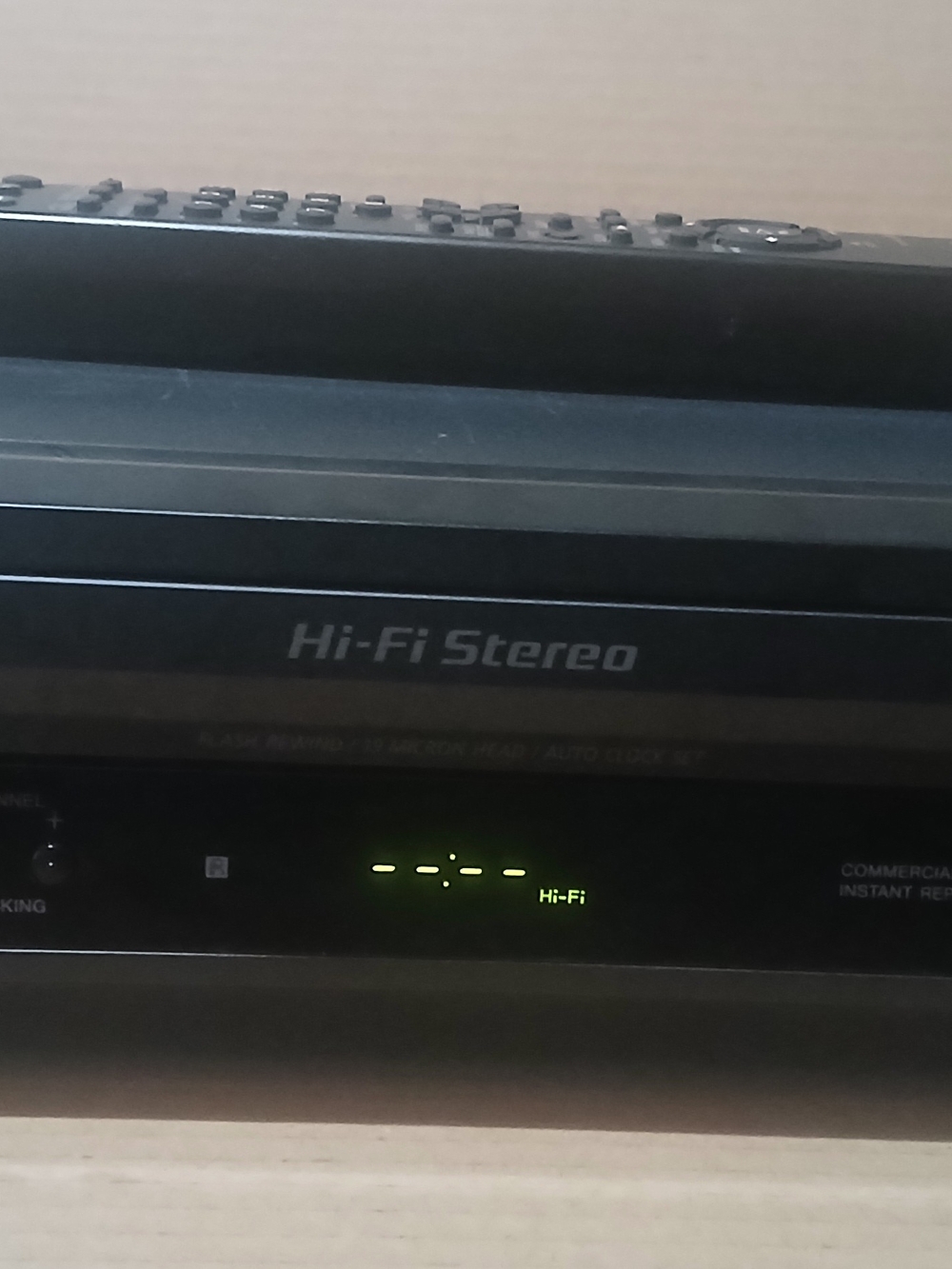 Sony Black Hi-Fi Stereo  SLV N500 VCR With Remote